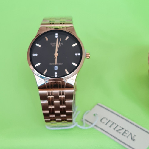 ساعت مچی مردانه سیتیزن رنگ استیل طلایی بسیار زیبا و جذاب