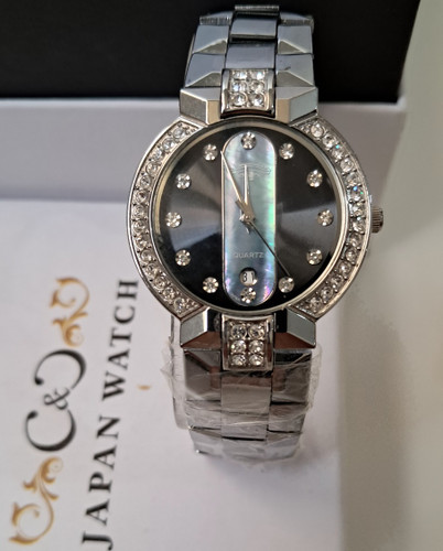 ساعت مچی زنانه لاکچری بالاترین کیفیت یکسال گارانتی