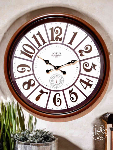 ساعت دیواری لوتوس 730