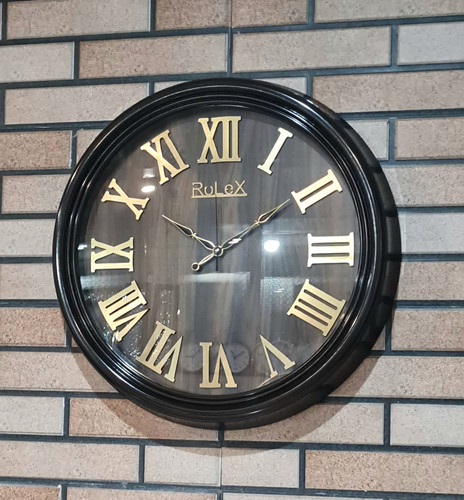 ساعت دیواری جدید رولکس v3 آرامگرد و بی صدا با سه سال گارانتی